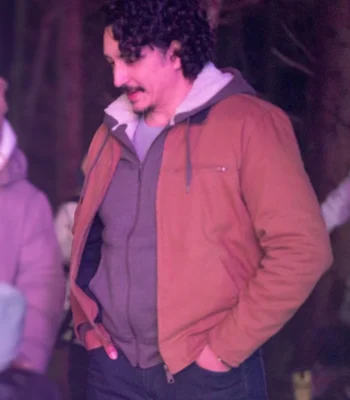 Gabriel Luna The Astronaut Brown Cotton Jacket