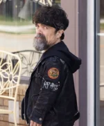 Peter Dinklage The Lowdown S01 Black Leather Jacket