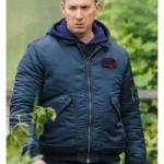Silent Witness Jack Hodgson Blue Bomber Jacket