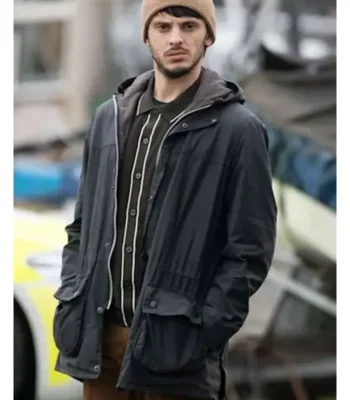 Silent Witness S27 Velvy Schur Black Jacket