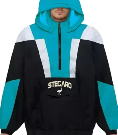 Smith Stegaro Black Blue Hooded Jacket