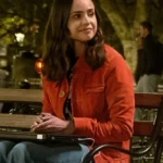 Sofia Carson The Life List Red Jacket