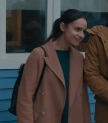 Sofia Carson The Life List Wool Coat