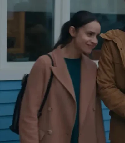 Sofia Carson The Life List Wool Coat