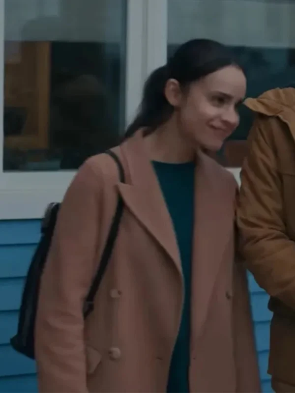 Sofia Carson The Life List Wool Coat