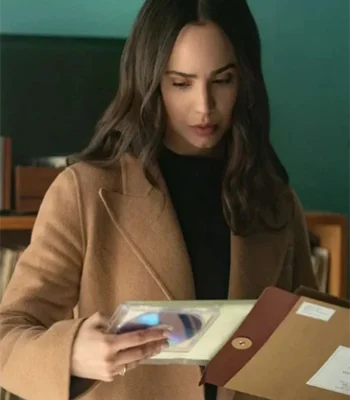 Sofia Carson The Life List Wool Coat