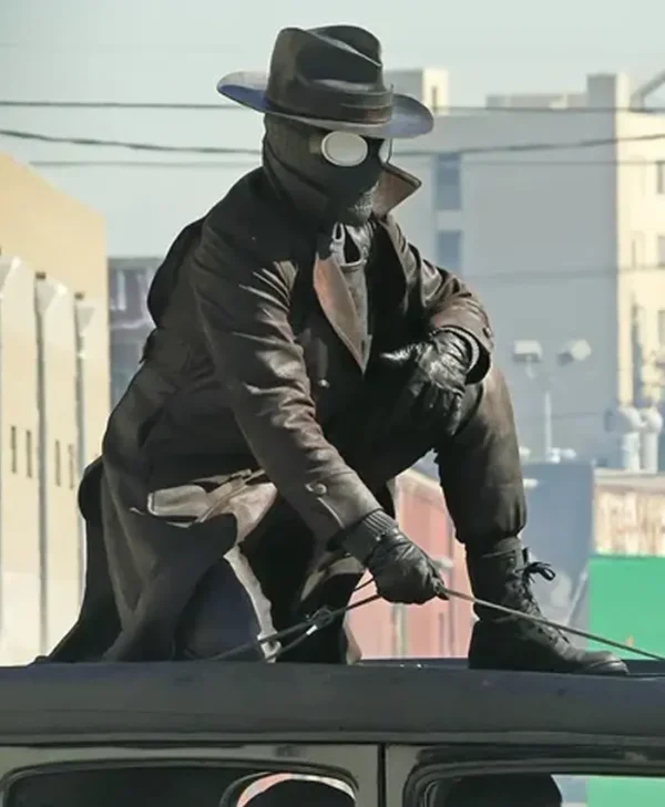 Spider-Noir 2026 Nicolas Cage Leather Coat