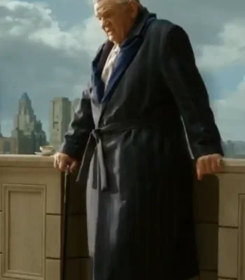 Silvermane Spider Noir S01 Black Bathrobe