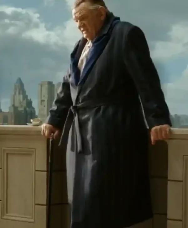 Silvermane Spider Noir S01 Black Bathrobe