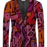 Stegaro Abstract Edge Blazer