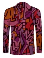 Stegaro Abstract Edge Blazer
