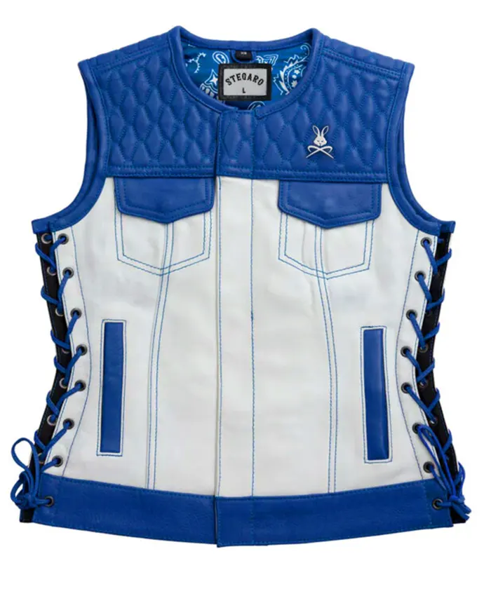 Stegaro American Eagle Motorcycle Leather Vest Stegaro American Eagle Motorcycle Leather Vest