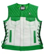 Stegaro American Eagle Motorcycle Leather Vest