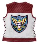 Stegaro American Eagle Motorcycle Leather Vest