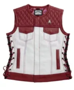 Stegaro American Eagle Motorcycle Leather Vest