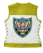 Stegaro American Eagle Motorcycle Leather Vest
