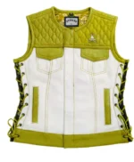 Stegaro American Eagle Motorcycle Leather Vest