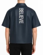 Stegaro Believer Oversized Snap Shirt