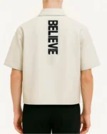 Stegaro Believer Oversized Snap Shirt