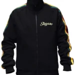 Stegaro Black Track Jacket