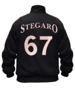 Stegaro Black Track Jacket