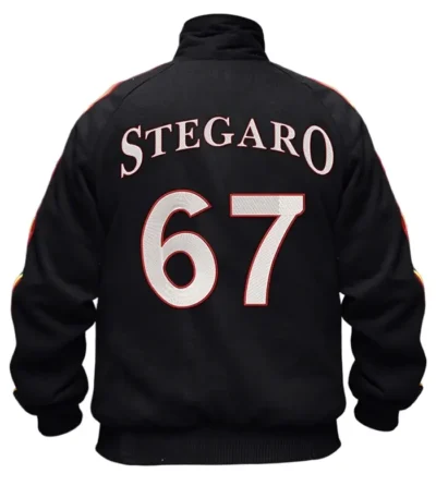 Stegaro Black Track Jacket