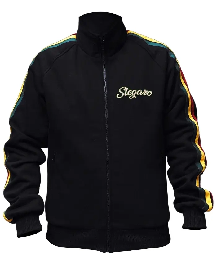 Stegaro Black Track Jacket Stegaro Black Track Jacket