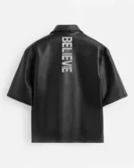 Stegaro Believer Oversized Snap Shirt