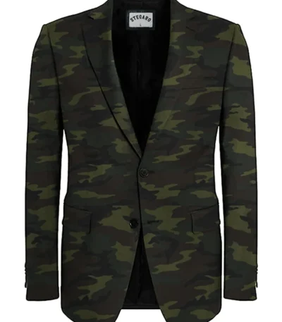 Stegaro Camo Fasion Blazer