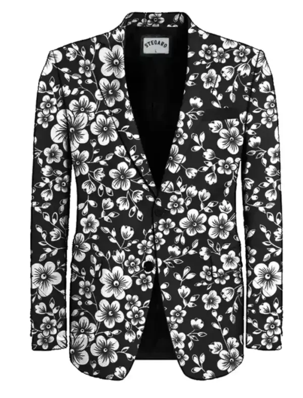 Stegaro Dark Bloom Blazer