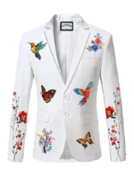 Stegaro Floral Wings Blazer