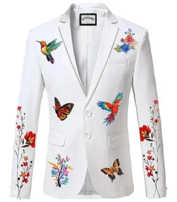 Stegaro Floral Wings Blazer