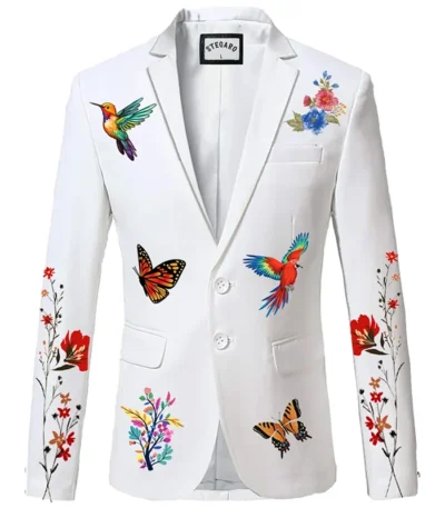 Stegaro Floral Wings Blazer
