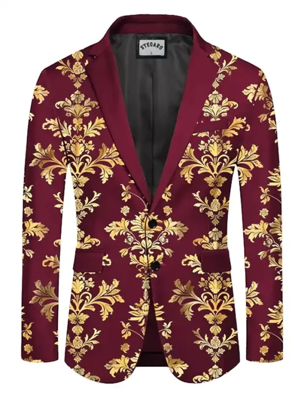 Stegaro Golden Baroque Blazer