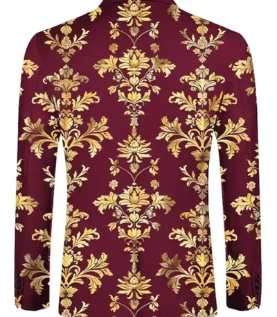 Stegaro Golden Baroque Blazer