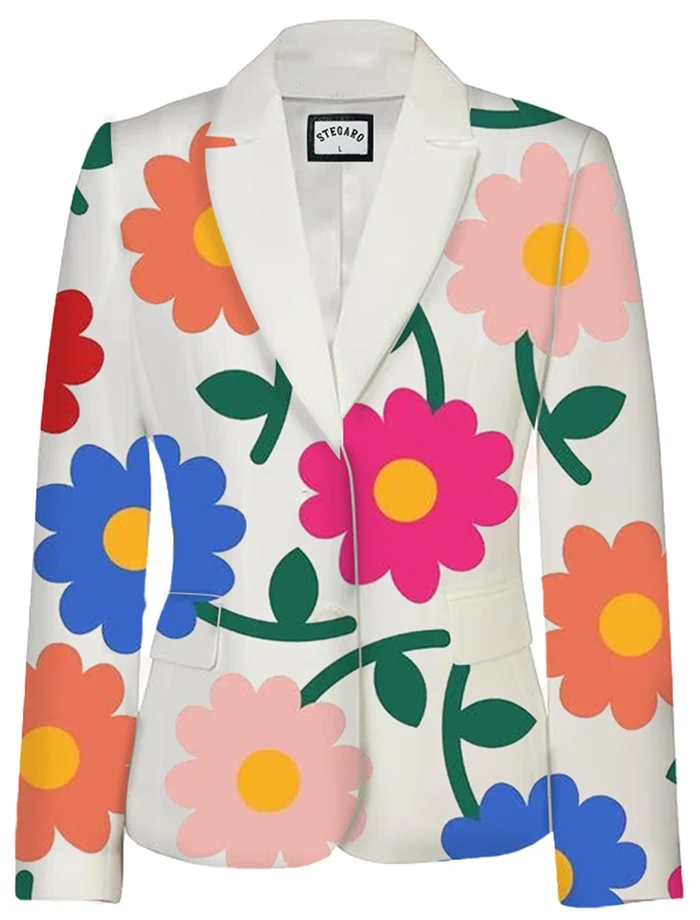 Stegaro Happy Daisy Blazer Stegaro Happy Daisy Blazer