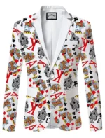Stegaro King Of Cards Blazer