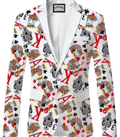 Stegaro King Of Cards Blazer