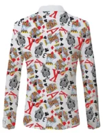 Stegaro King Of Cards Blazer