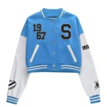 Stegaro Love Me Hate Me Varsity Bloom Jacket