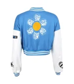 Stegaro Love Me Hate Me Varsity Bloom Jacket