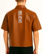 Stegaro Believer Oversized Snap Shirt