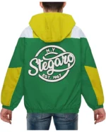 Sunny Green Yellow Stegaro Anorak Jacket