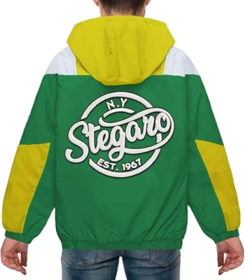 Sunny Green Yellow Stegaro Anorak Jacket