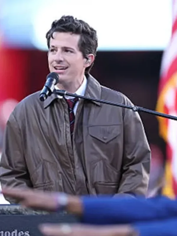 Super Bowl LX Charlie Puth Leather Jacket