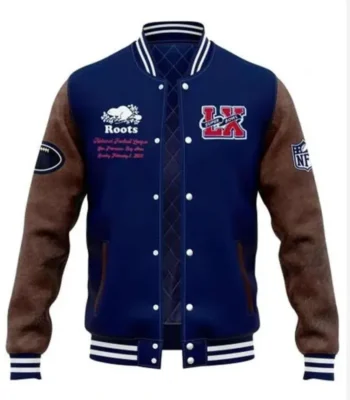 Super Bowl LX Roots Varsity Jacket