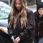 Sydney Sweeney The Housemaid Black Bomber Jacket