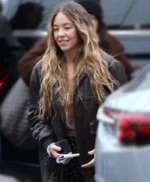 Sydney Sweeney The Housemaid Black Bomber Jacket