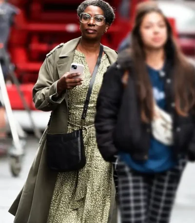 Tanya Moodie Clayface Green Trench Coat