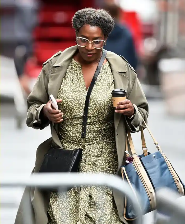 Tanya Moodie Clayface Green Trench Coat Tanya Moodie Clayface Green Trench Coat